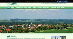 Desktop Screenshot of pension-fohrenberg.de